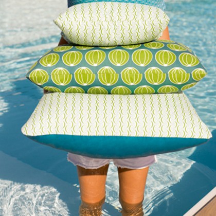 Envie D'Ailleurs Melon Cushion 68 x 44cm