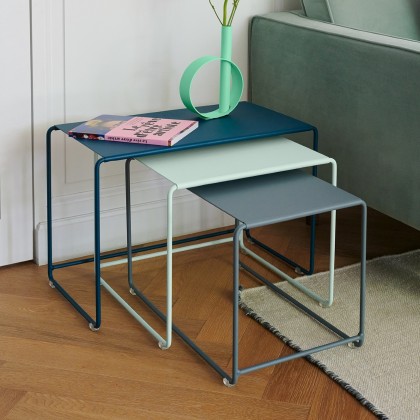 Oulala Set Of 3 Nesting Low Tables