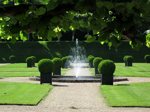 Renaissance garden fountain